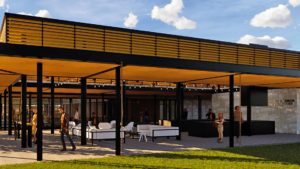 Bonnet Springs Park event center bar rendering
