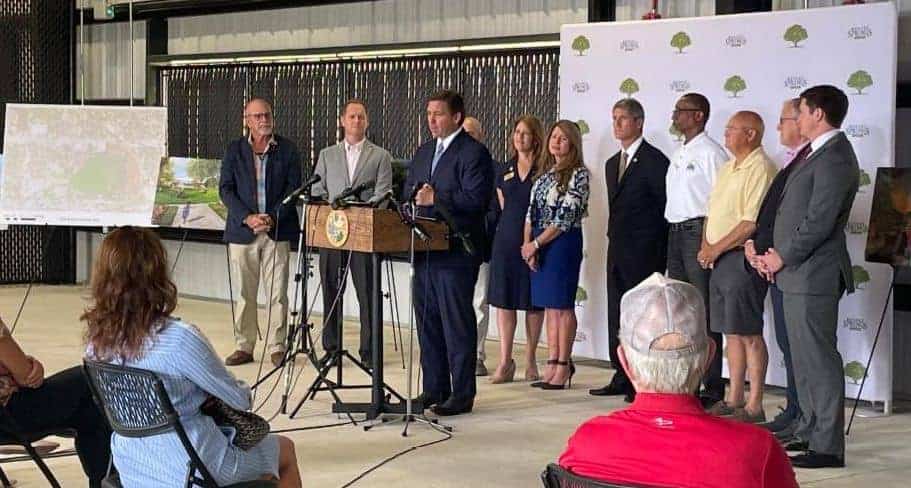 Governor DeSantis visiting BSP to announce grant for the City of Lakeland